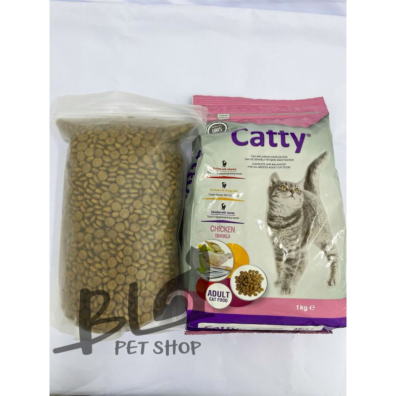 Buy Catty Cat Food Adult Kitten Chicken Lamb 1kg Repack Seetracker Malaysia
