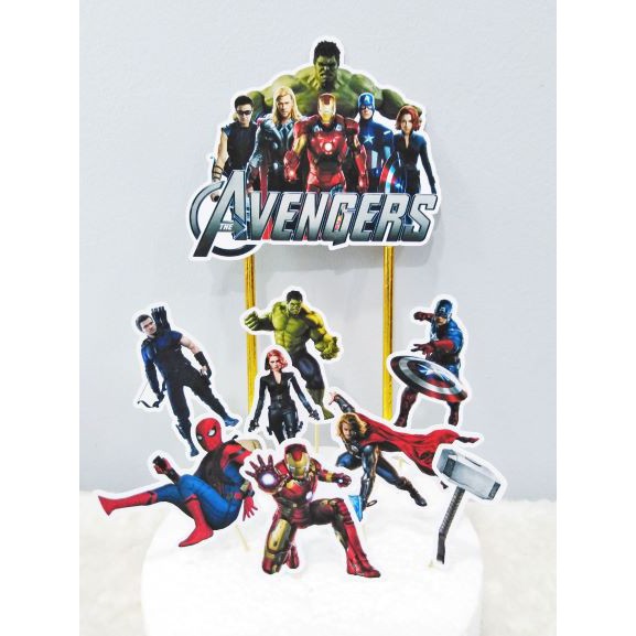 Avengers Cake Topper | Shopee Malaysia