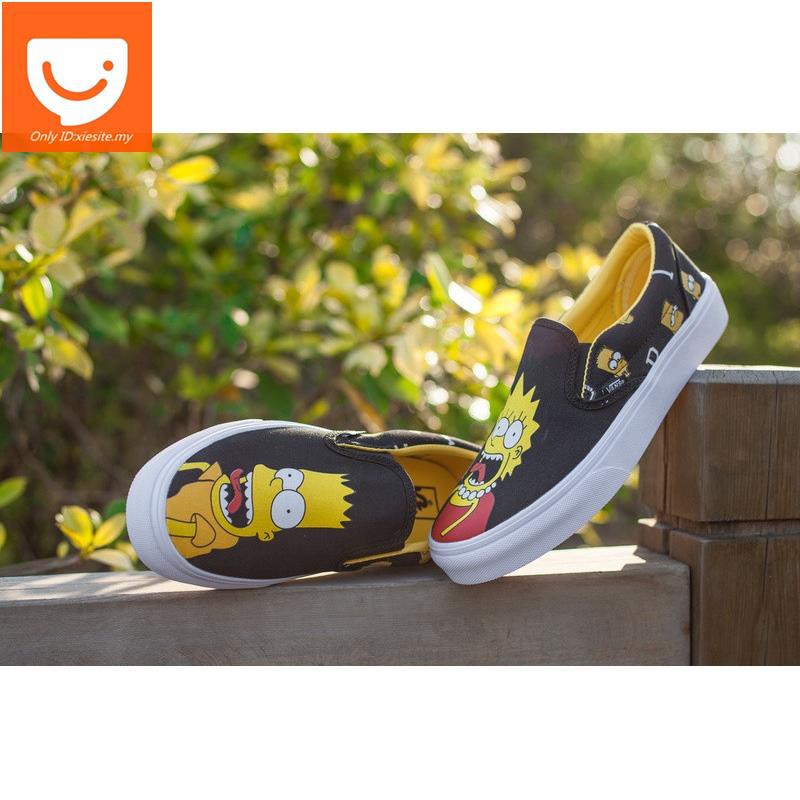 kasut vans cartoon