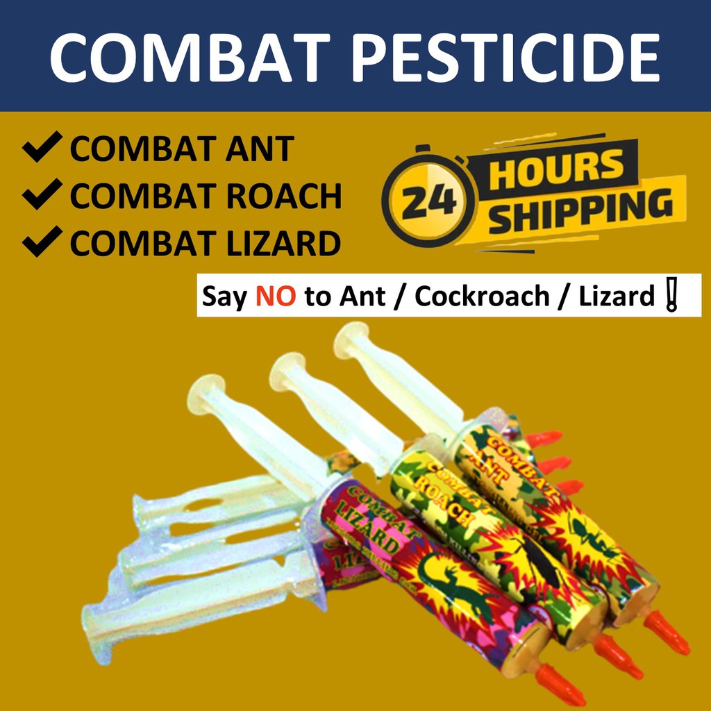 [20ml] COMBAT PESTICIDE Racun Cicak/Lipas/Semut [Ready Stock] Lizard/Cockroach/Ant Killer for