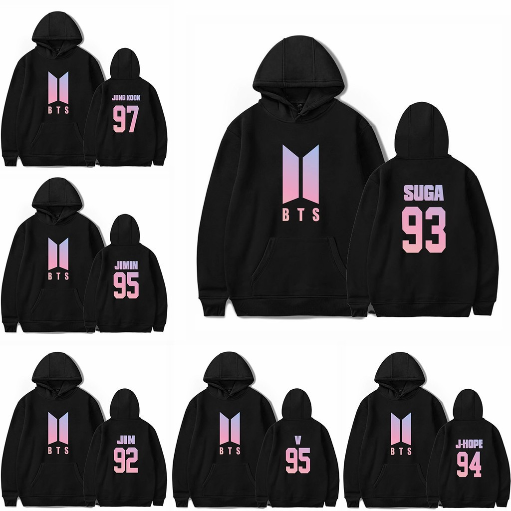 bts logo hoodie