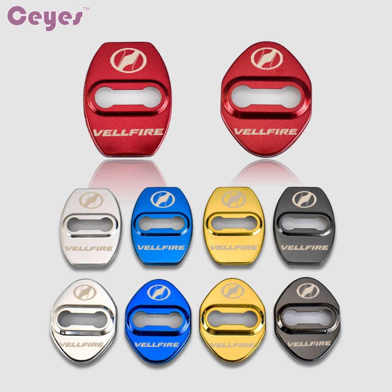 Car Door Lock Protective Cover For Toyota Vellfire Case Car