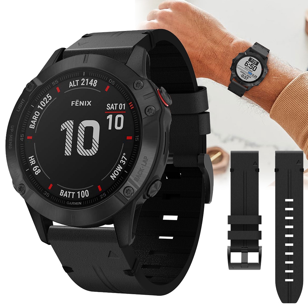 garmin 935 leather band