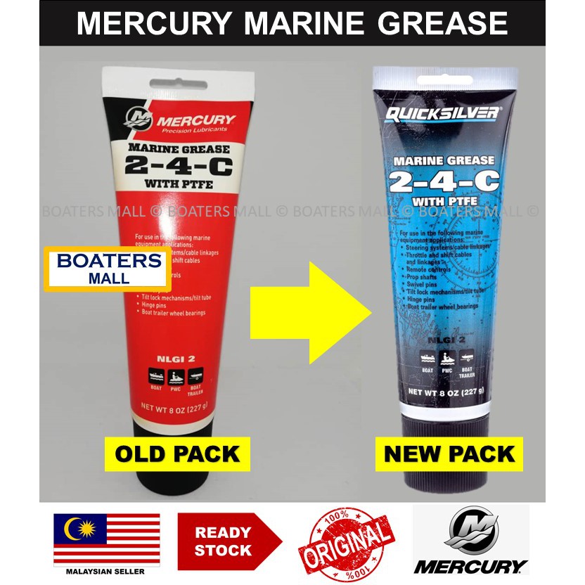 MERCURY MARINE GREASE 24C with PTTE NLGI2 92802859A1 100 ORIGINAL