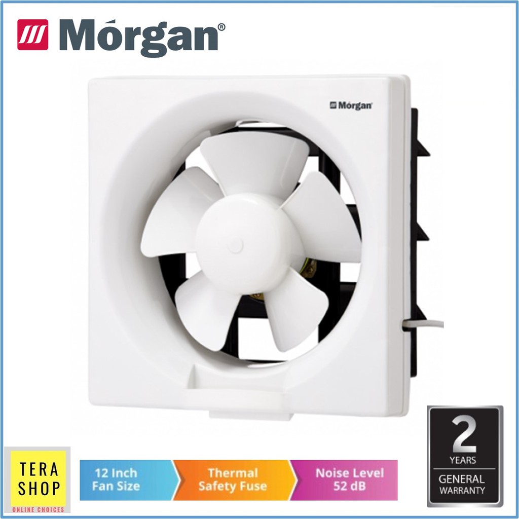 Morgan Mvf Wa1 Ventilation Fan 12 Wall Mount Exhaust Fan Shopee Malaysia