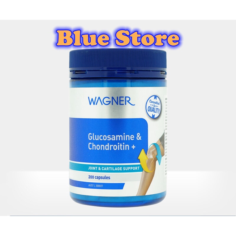 (Ready Stock)Wagner Glucosamine & Chondroitin (200 Capsules) Shopee