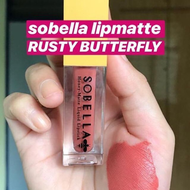 Rusty Butterfly Sobella Lipmatte Shopee Malaysia