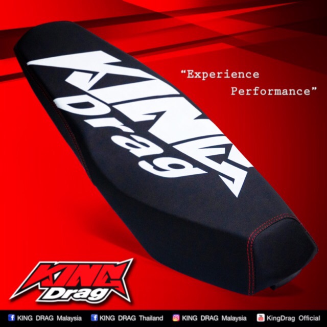 King Drag Racing Seat Y15/Lc135/rs150 Big and Small Shopee Malaysia