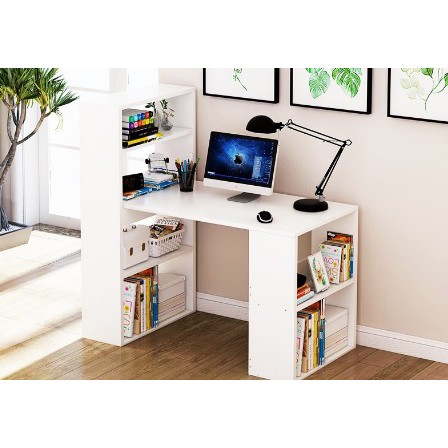 DENGAN RAK BUKU! Meja Komputer Meja Belajar Computer Table Study Table Study Desk Office Table Perabot Komputer