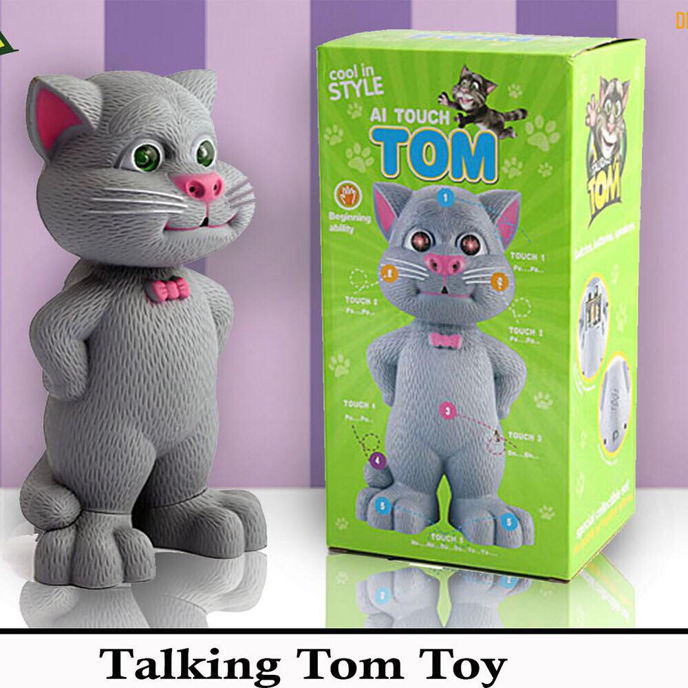 Говорящий том игрушка. Talking Tom Toy.