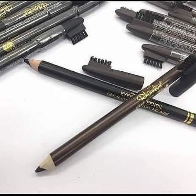 Rhomlon Eyebrow (Dark Brown) Pensil Kening