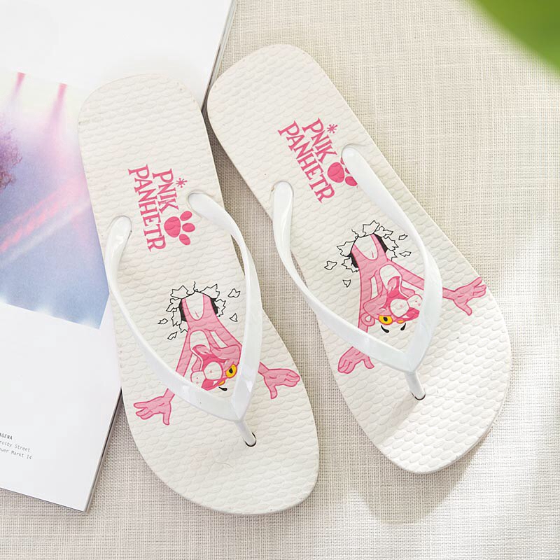 pink panther flip flops