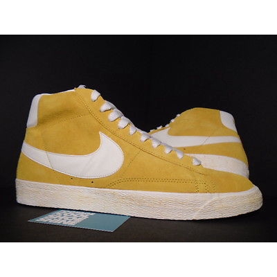 nike yellow high tops