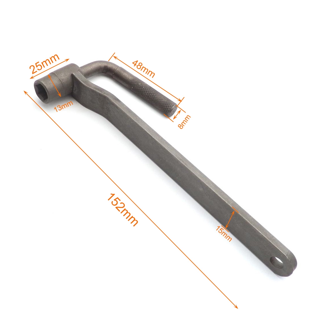 Details about   Portable Motorcycle adjustment tool valve screw metal wrench 9mm 