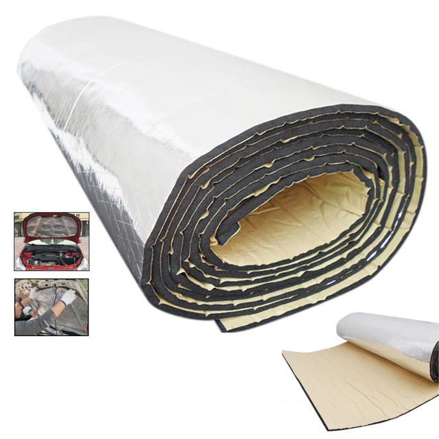 1M x 1.4M Automotive Heat Shield Insulation Car Sound Deadener Noise