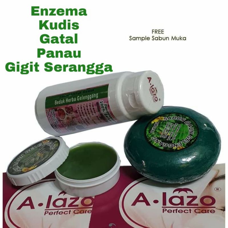 Buy Ubat Traditional Sakit Kulit 3 Gelenggang Krim Sabun Bedak Untuk Panau Kudis Kurap Jerawat Seetracker Malaysia