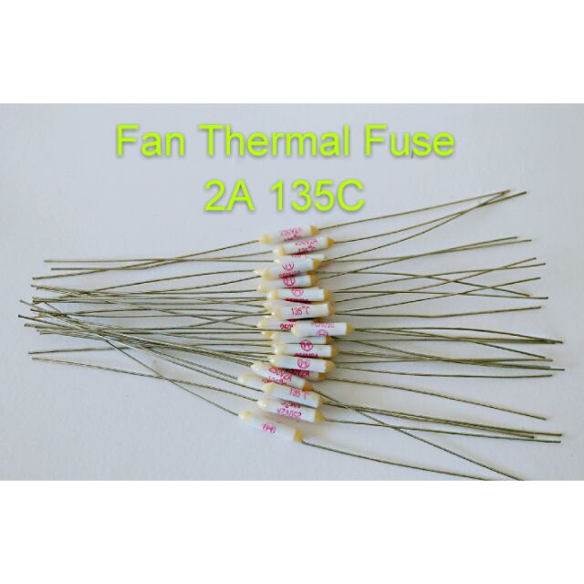 1 biji 2A 135C Fan Thermal Fuse thermo fuse kipas 2A 135C Shopee Malaysia