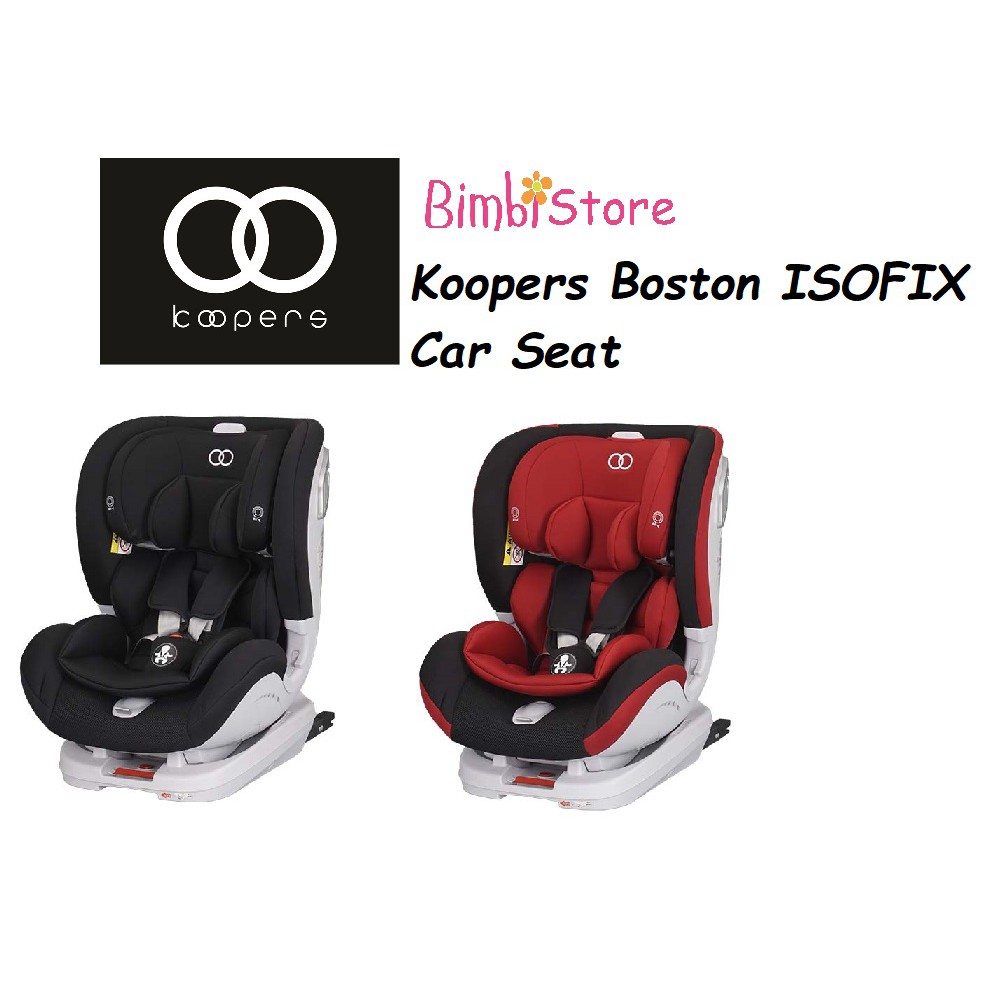 koopers car seat isofix