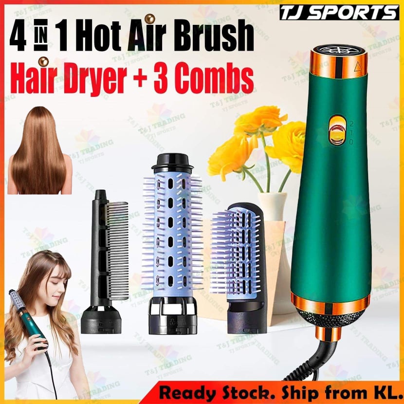 Hair Dryer 5 in 1 Professional Ionic Tech 2200 Hair Dryer Saloon 850W Strong Wind Pengering Rambut Hairdryer