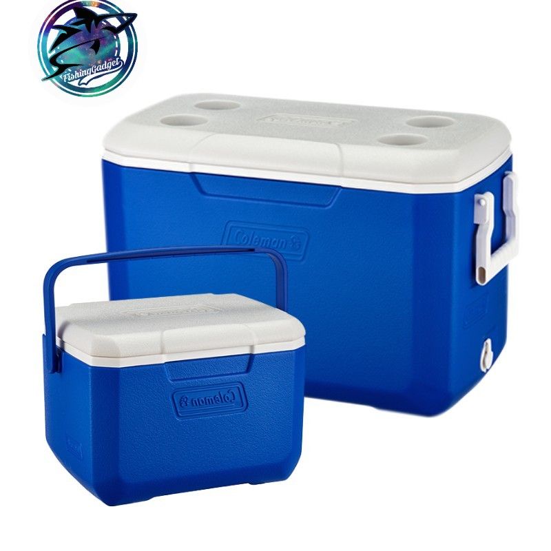 Coleman 48QT/45L Party Outdoor Cooler Box (Free 5QT Cooler Box) Blue
