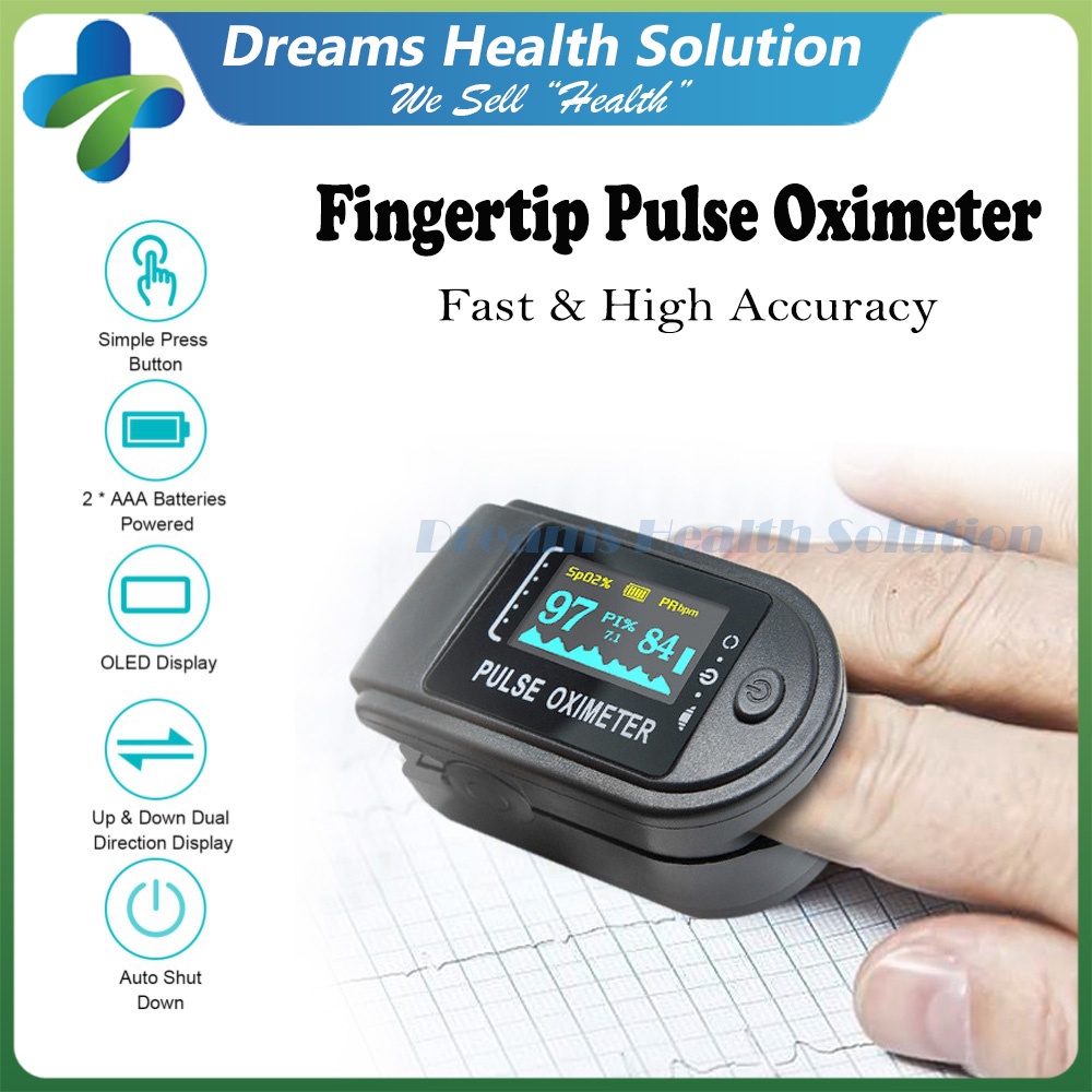 Portable Finger Oximeter Fingertip Pulsoximeter Medical Equipment Sleep Monitor Heart Rate Spo2 PR Pulse Oximeter