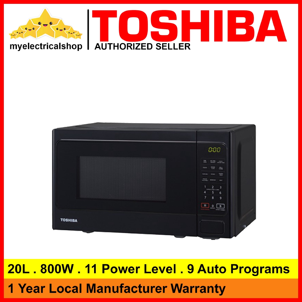 Toshiba ERSGS20(K)MY Microwave Oven With Grill (20L) Shopee Malaysia