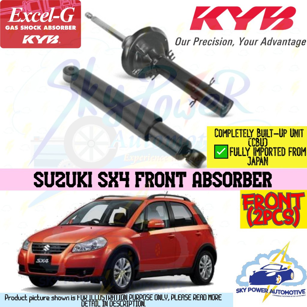 KYB Excel-G Front & Rear Struts And Shocks Kit For Suzuki XL-7 (2002-2006) - Complete 4-Piece Suspension Set