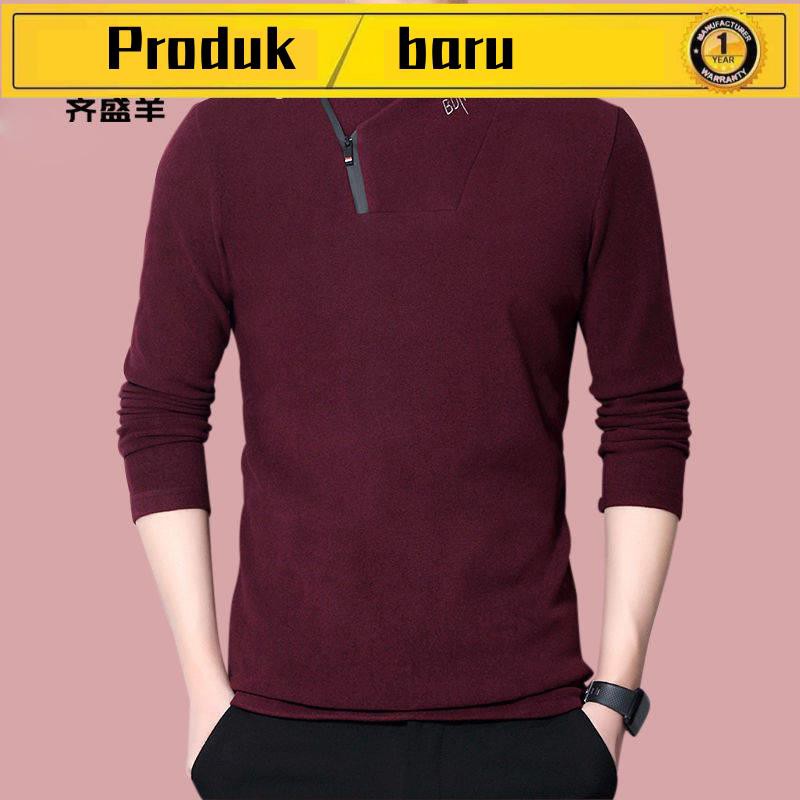 2 Baju T-berkolar Dan Berlengan Panjang