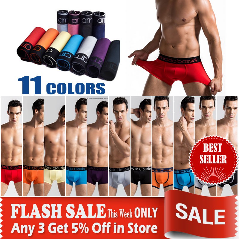 men's short boxer trunks