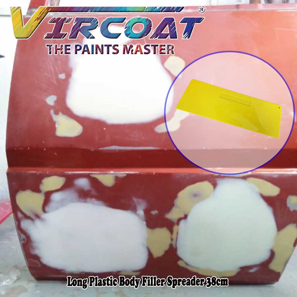 Long Plastic Body Filler Spreader/Body Filler Putty Spreaders for