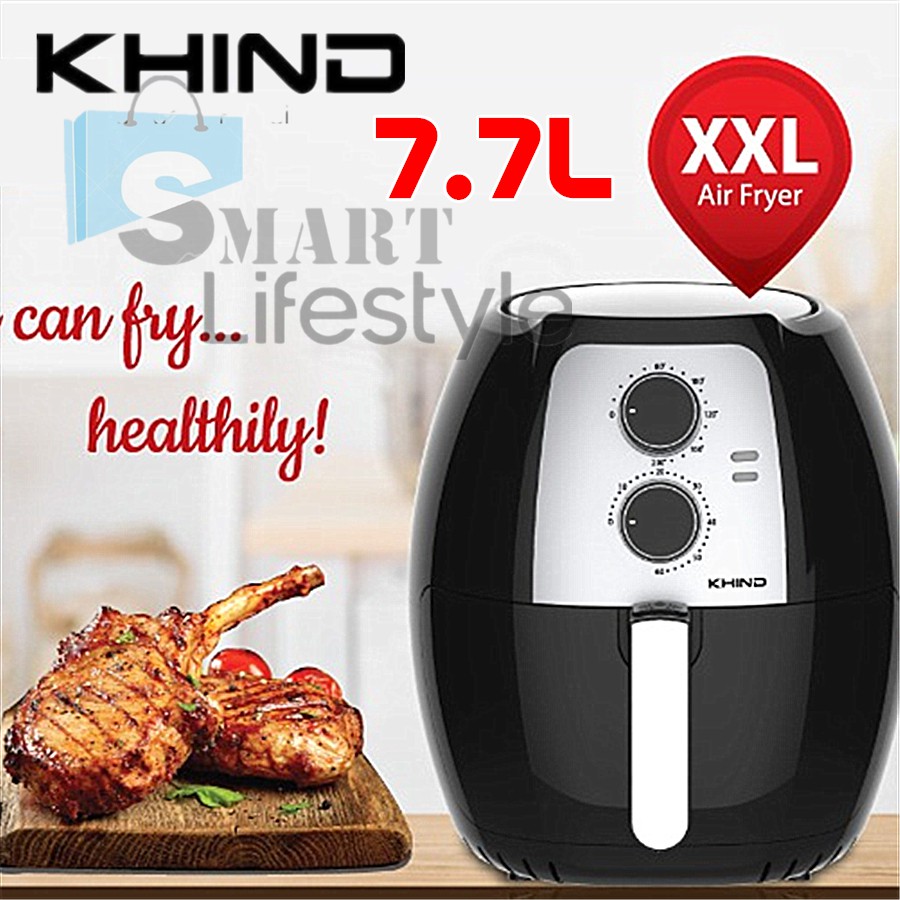 Khind NEW 7.7L Heathily Air Fryer ARF77 Shopee Malaysia