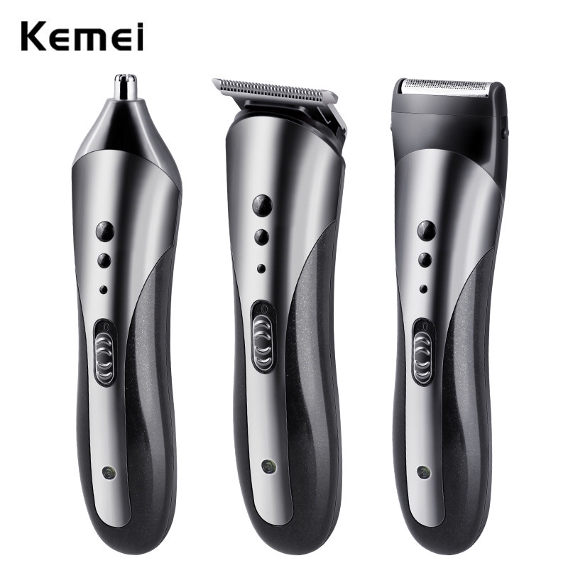Kemei KM1407 Rechargeable Electric Nose Multifunctional Hair Trimmer