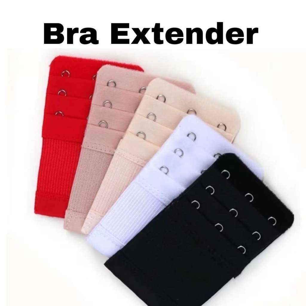 『3年保証』 Women's Bra Extender 5 Hook Plus Size Strap Extenders 3pcspack