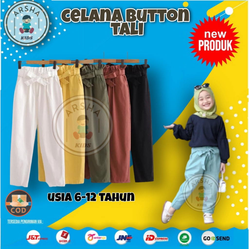 Girls Long pants 6-12 Years Responsibilities Children's Clothing Girls baggy pants Kids