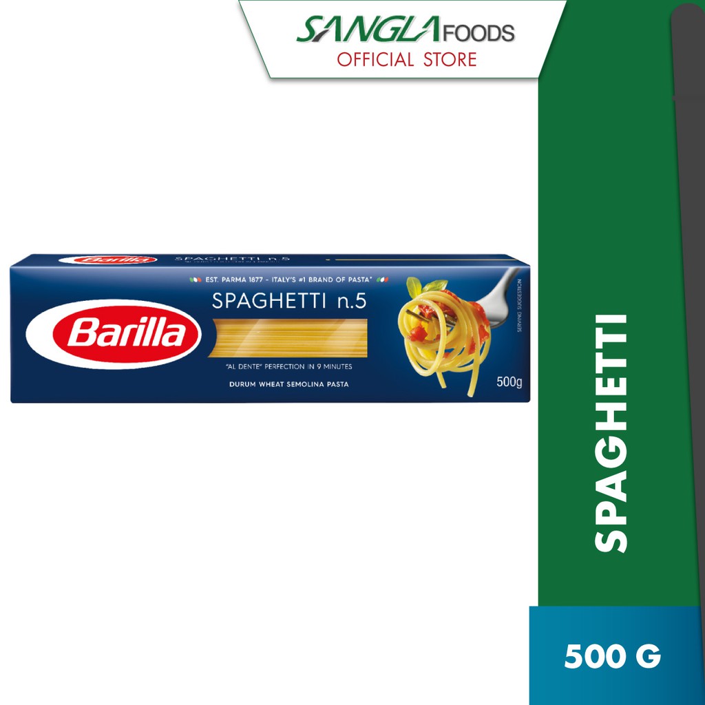 Barilla Spaghetti No 5 500g Shopee Malaysia