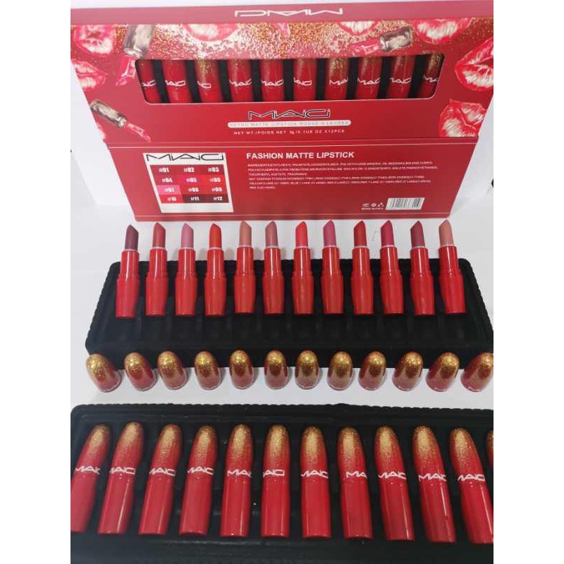 mac bullet lipstick set