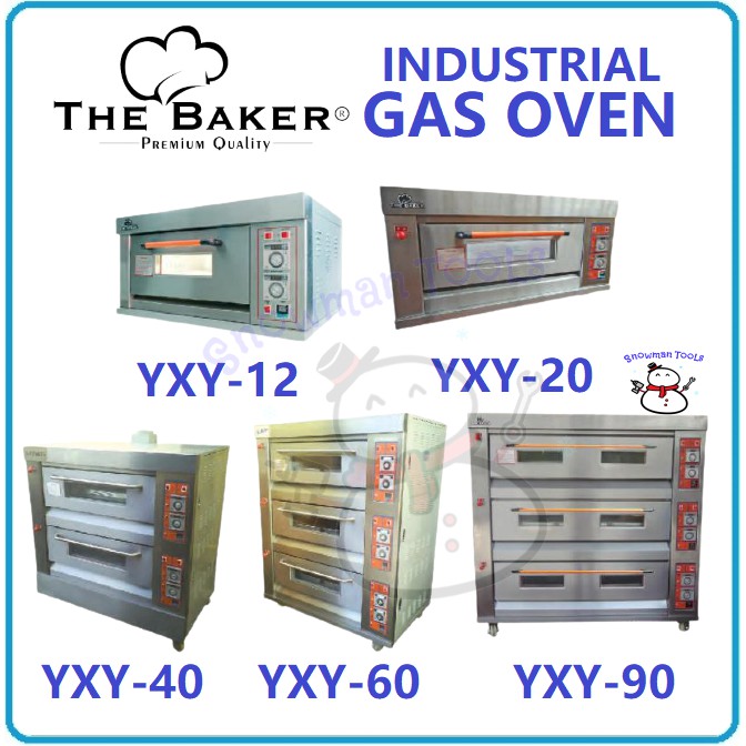 THE BAKER GAS OVEN YXY-12 YXY-20 YXY-40 YXY-60 YXY-90 INDUSTRAIL GAS OVEN BAKING OVEN BIG SIZE GAS OVEN GIANT OVEN BESAR