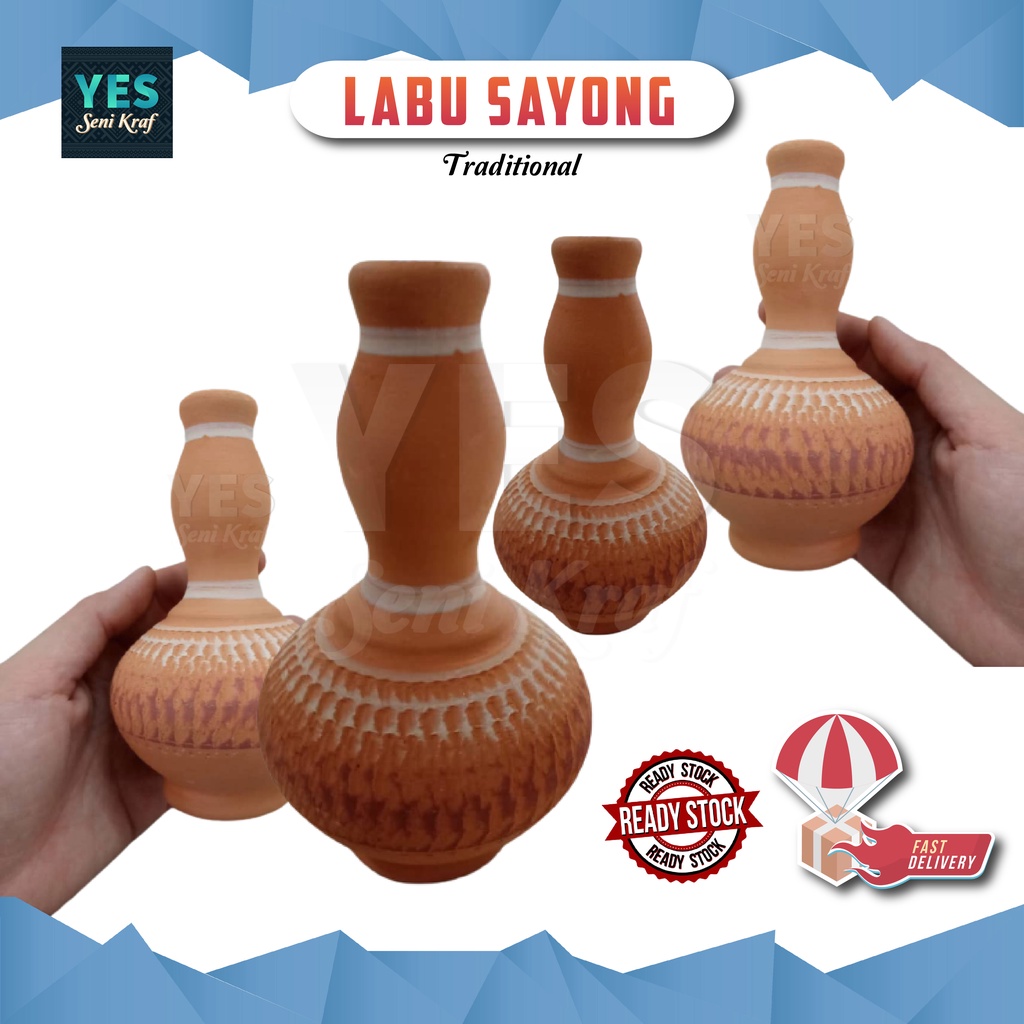 [READY STOCK] Labu Sayong Traditional Handicraft Gift Souvenir / Door gift / Art