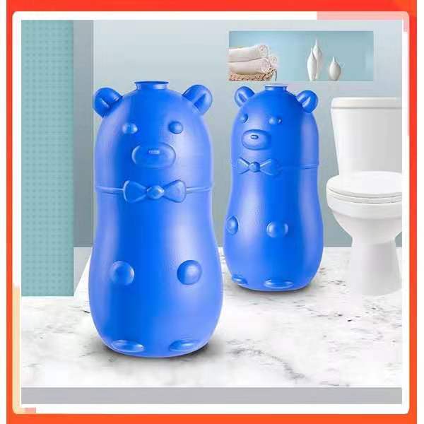 Buy Hot Toilet Flush Cleaner Blue Grizzly Bear Toilet Bowl Flush Aromatic Cleaner Deodorant Cleaning Liquid Seetracker Malaysia