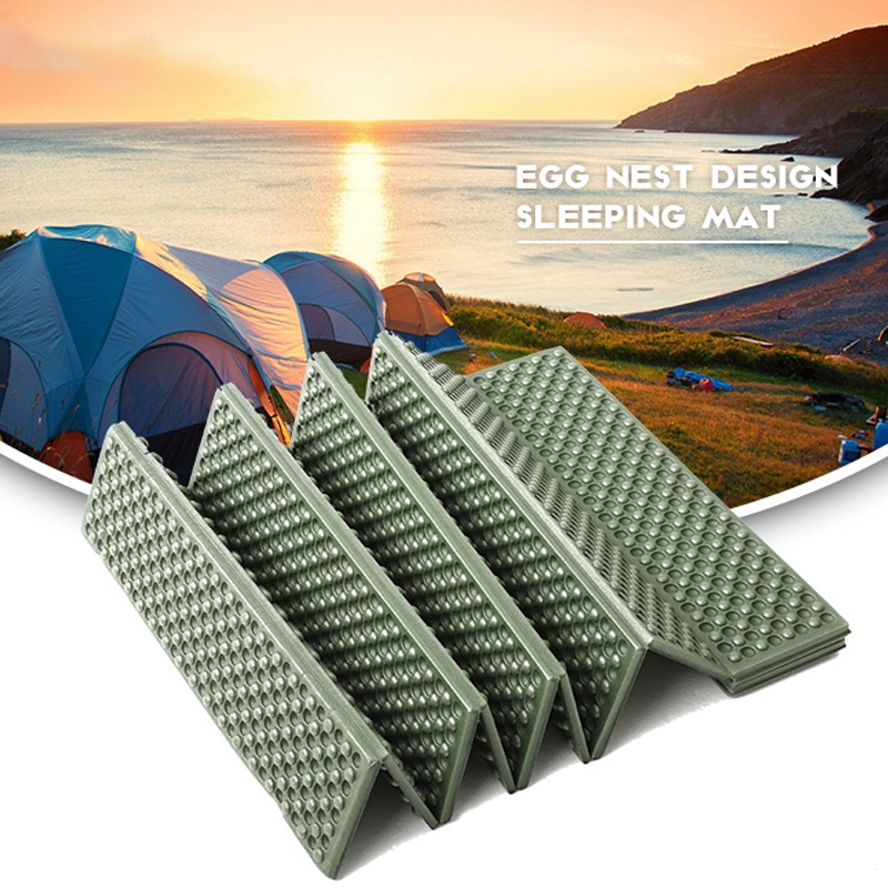 Comfort Camping Mat Portable Foldable Sleeping Pad Foam Egg Nest 180cm
