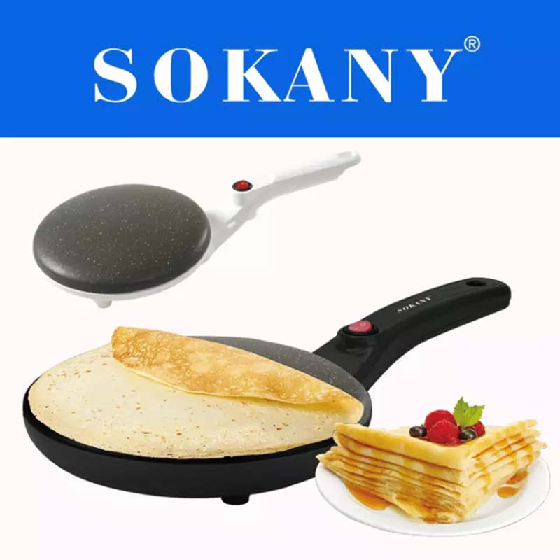 SOKANY KUALI LEPER FLAT ELECTRIC GRIDDLE CREPE HOT PLATE Shopee Malaysia
