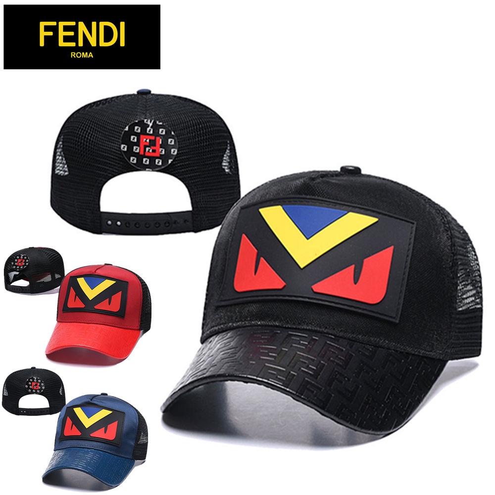 fendi monster eyes cap
