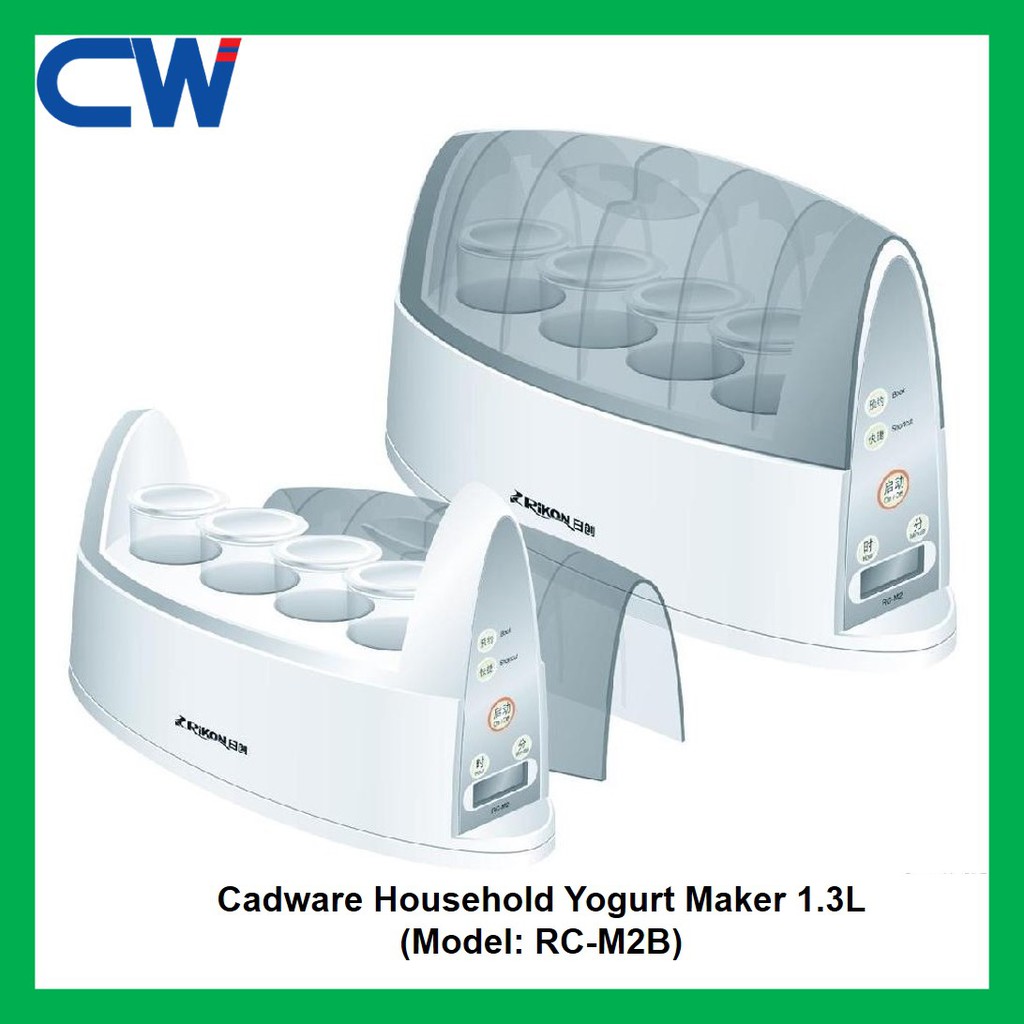 [READY STOCK] Cadware Household Yogurt Maker Machine 1.3L (Model: RC-M2B)