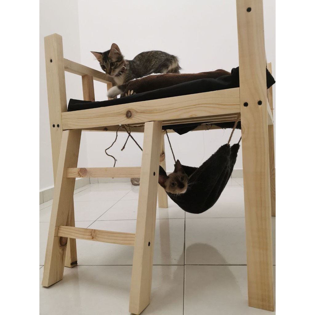 KATIL KUCING KUCHRI (KUCHRI WOODEN BED FOR PETS)- DELIVERY FOR 