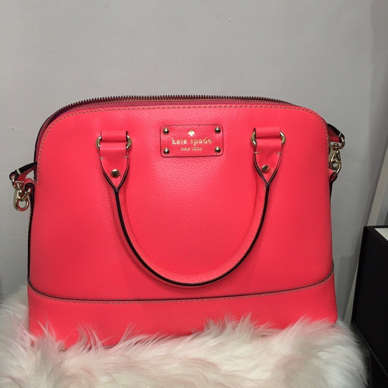 Total 54+ imagen hot pink bag kate spade Abzlocal.mx