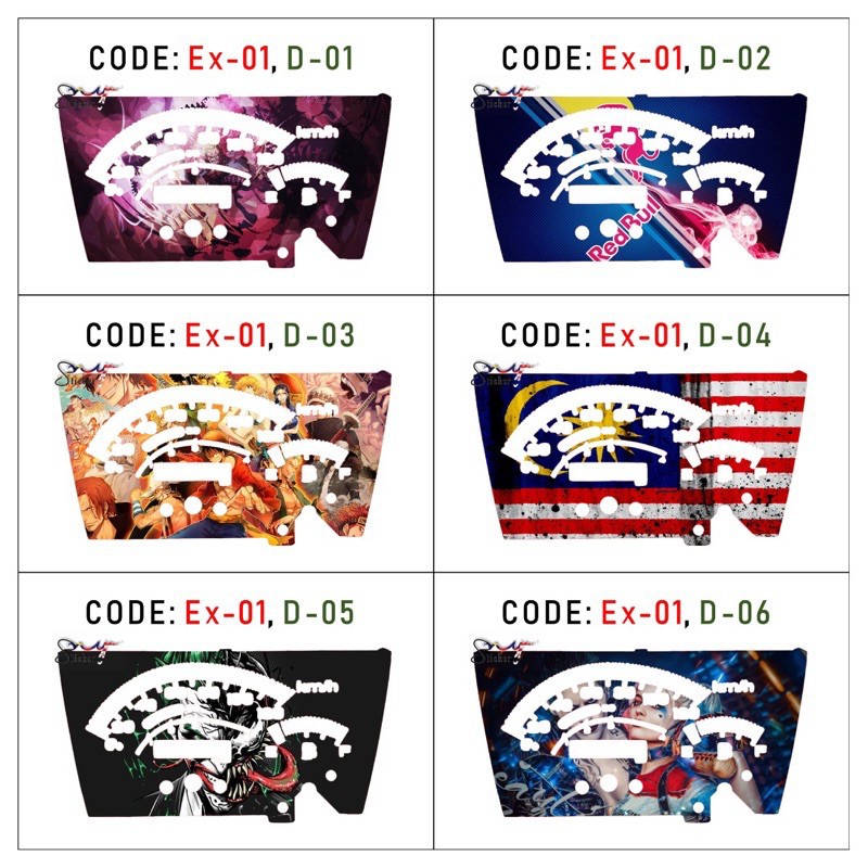 EX5 Dream Model Baru Sahaja Sticker Meter Stiker Tampal Dalam | BeeCost