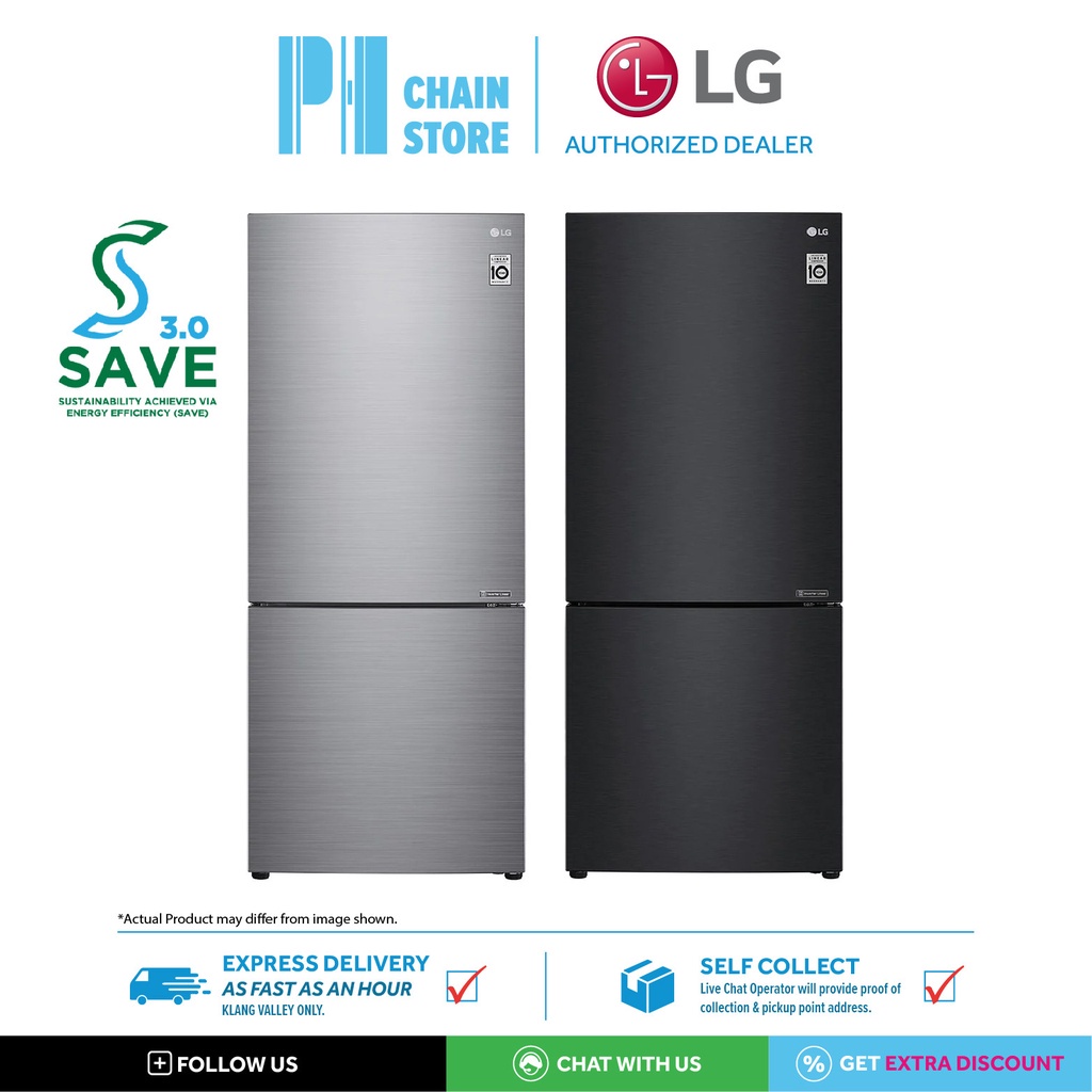 (DELIVERY FOR KL & SGR ONLY) LG GCB529NLCZ GCB529NQCZ 454L BOTTOM