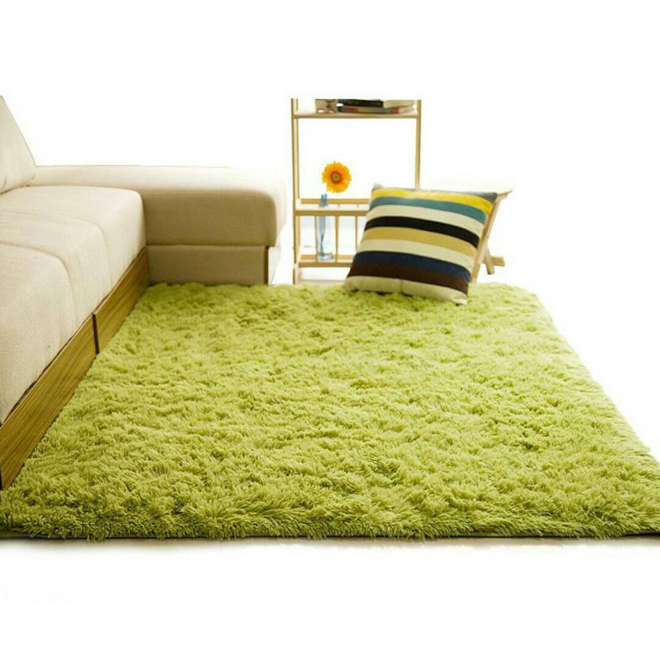 Home Living Room Bedroom Carpet Mat Karpet Rug Grass HAMPEN Shopee