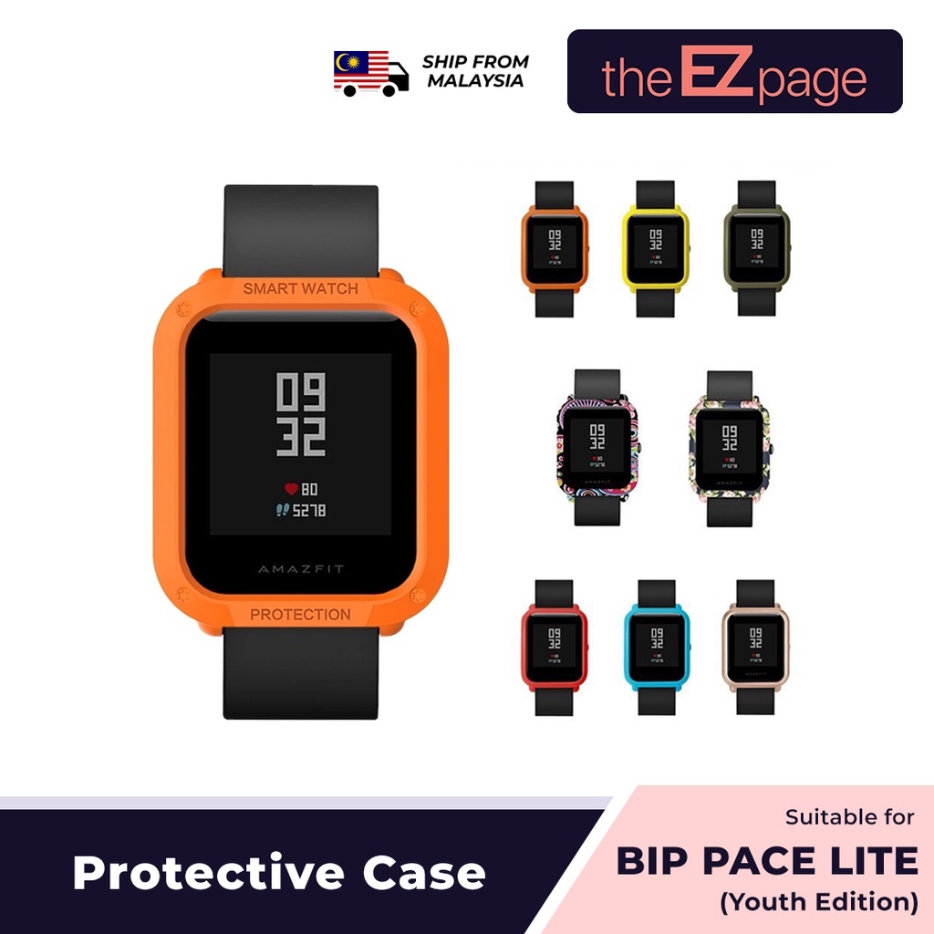 Pc Case Cover Protective Frame Shell For Huami Amazfit Bip Bit Pace Lite Youth Shopee Malaysia