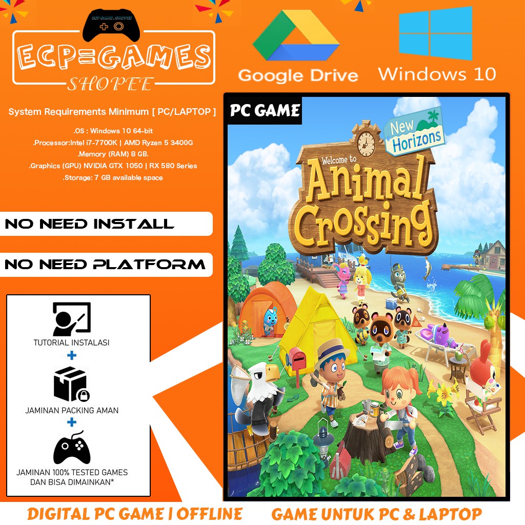 Animal Crossing [Emulator] [PC DIGITAL DOWNLOAD] [OFFLINE] [GOOGLE